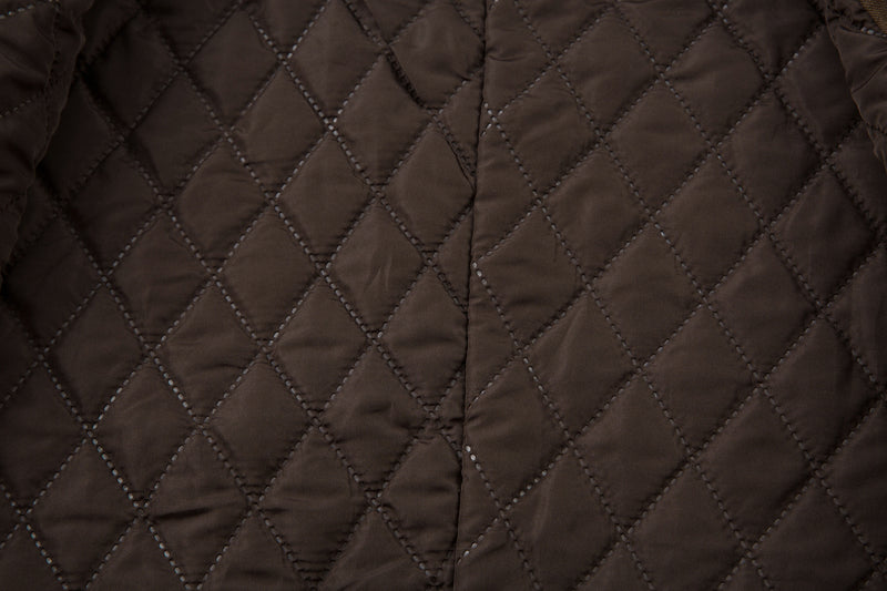 Sherpa Lined Denim Jacket with Fur Collar & Toggle Clasps