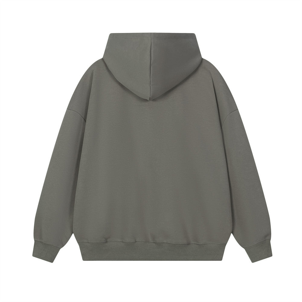 Sudadera oversize con capucha y gráfico de avión – Sudadera urbana para hombre