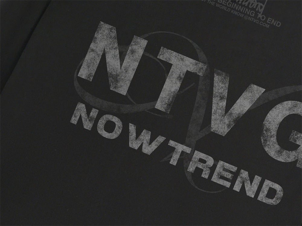 NTVG Nowtrend Graphic Long Sleeve T-Shirt – Relaxed Fit Crew Neck