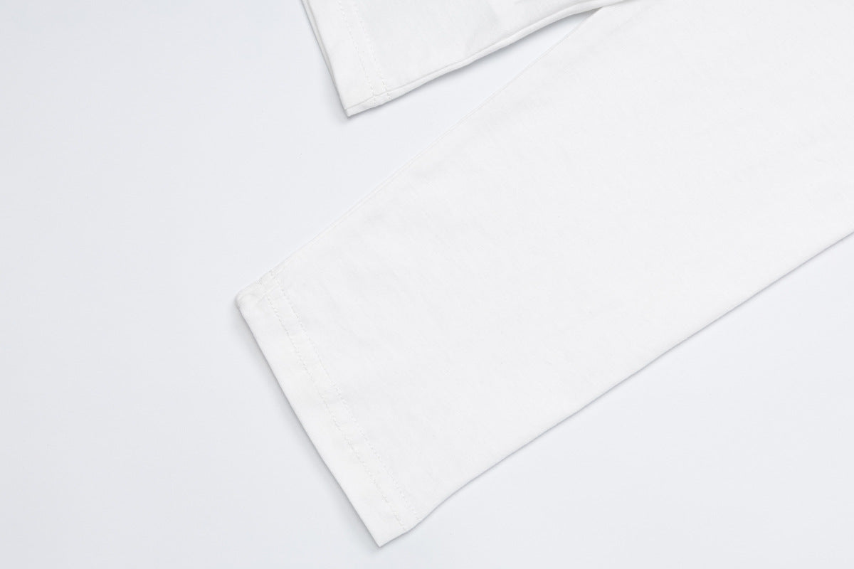ロングスリーブ ロックグラフィックTシャツ｜色あせプリント ストリートウェアシャツ