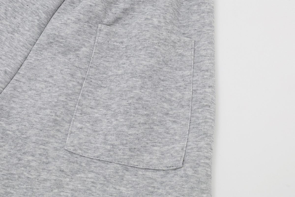 Damen-Cargohose im Baggy-Schnitt mit weitem Bein – Jogginghose mit geschwungenen Nahtdetails