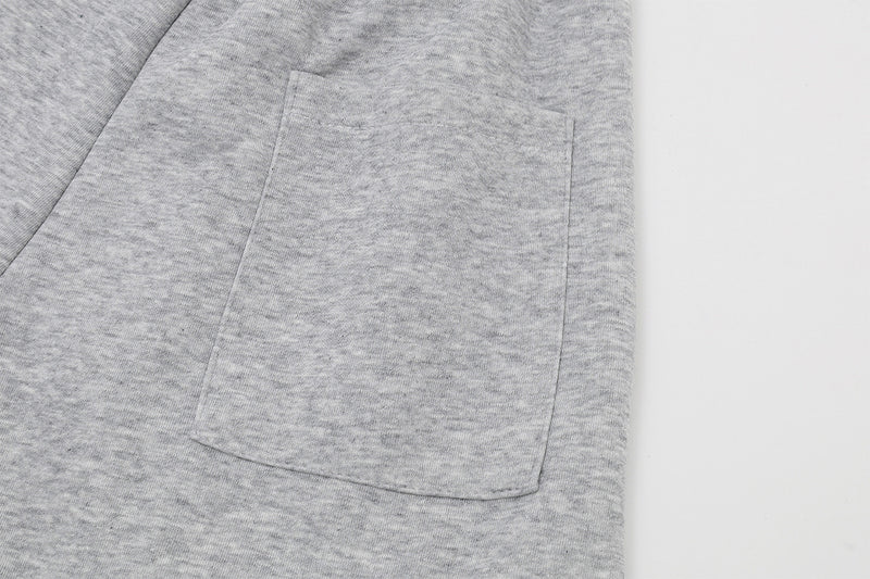 Damen-Cargohose im Baggy-Schnitt mit weitem Bein – Jogginghose mit geschwungenen Nahtdetails