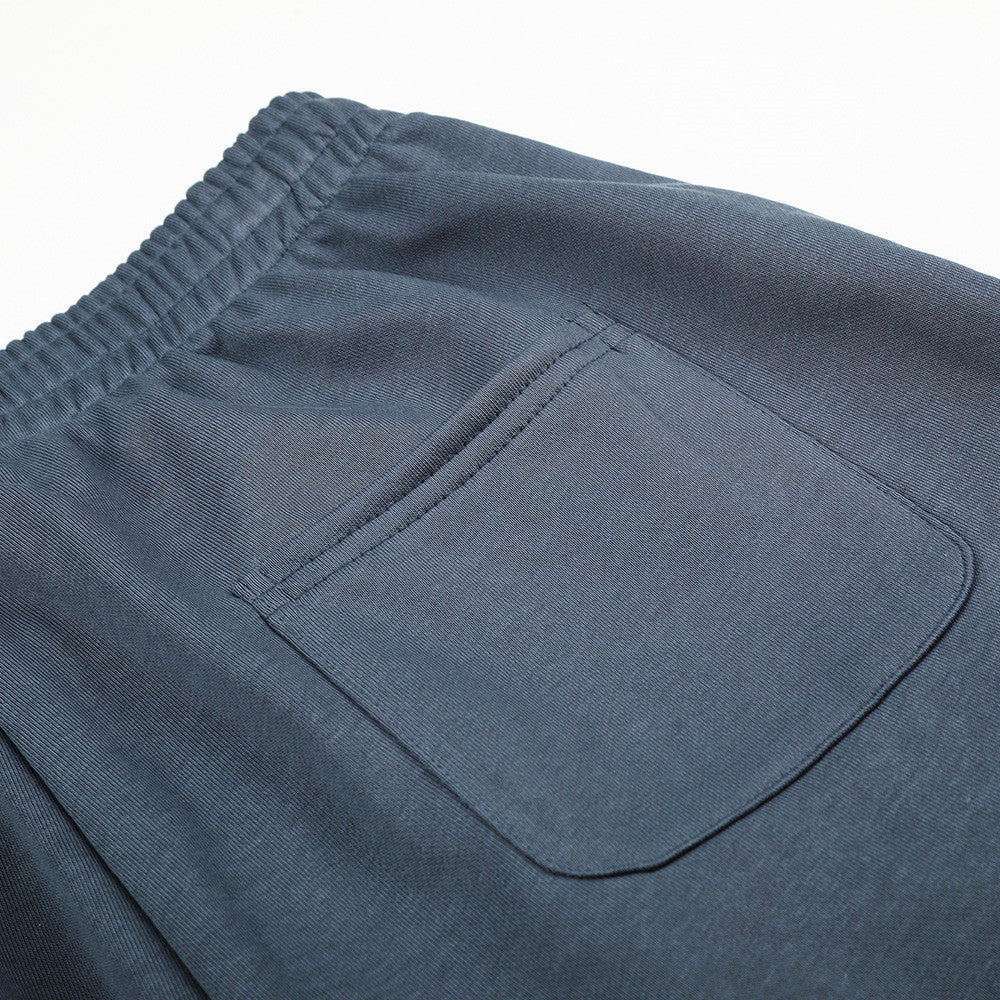 Pantalon de survêtement à jambes larges avec imprimé script oversize – Coupe droite décontractée casual