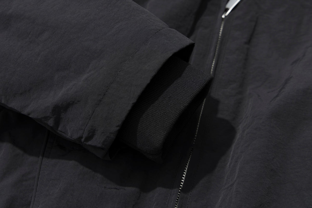 Padded Bomber Jacket with Faux Fur Hood Trim – Men's Winter Coat