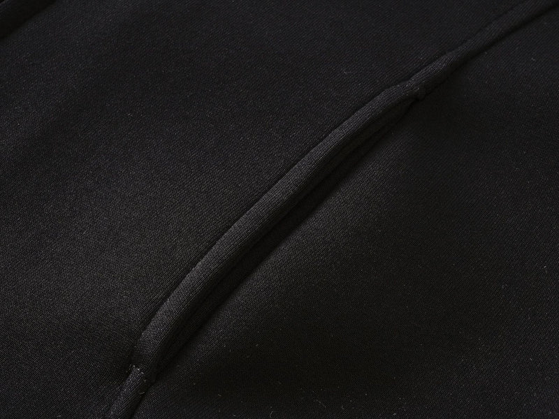 Faux Fur Hood Trim Zip-Up Hoodie Bomber Jacket – Oversized Streetwear Fit