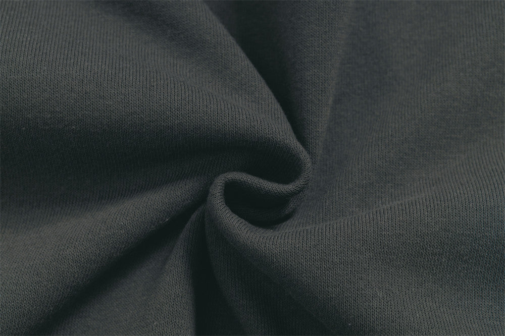 Hoodie mit Cartoon-Bär- und Kaktusgrafik, Colorblock-Raglanärmeln