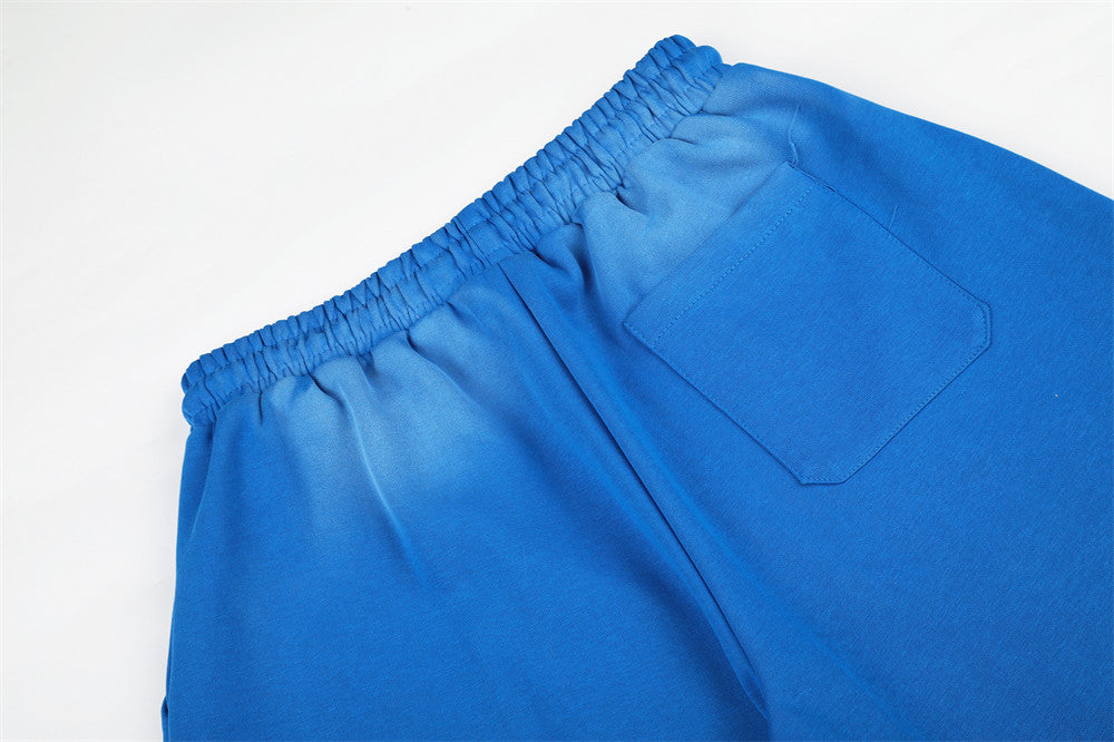 Cross Graphic Wide-Leg Sweatpants – Men's Baggy Drawstring Lounge Pants
