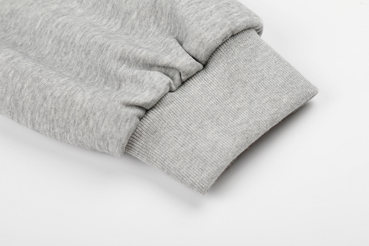 Faux Fur Trim Hooded Zip Jacket with Sherpa Lining & Buckle Detail