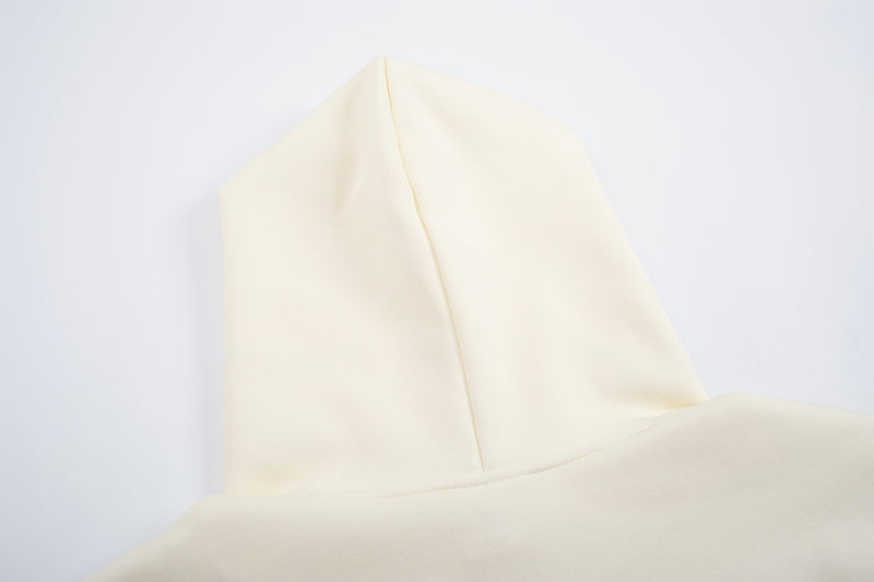 Oversized Hoodie mit Ozean-Seestern- & Muschel-Grafikprint