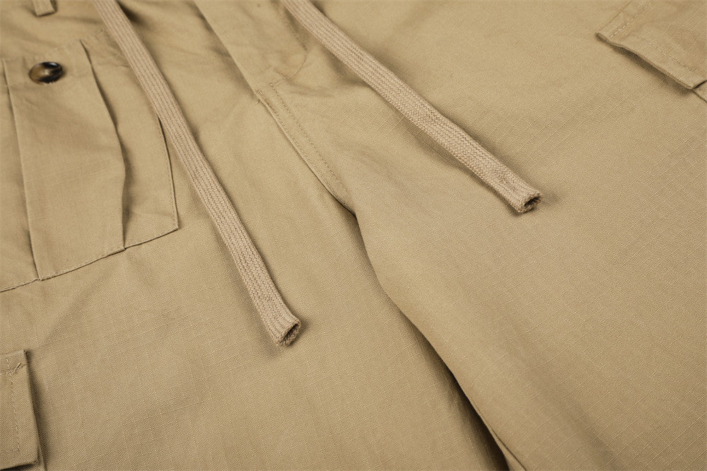 Pantalon cargo wide leg homme – Coupe ample, poches multiples et jambe droite
