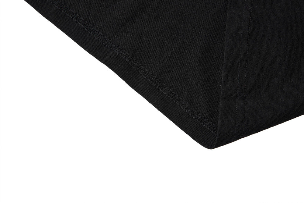Men's Long Sleeve Shirt – Mandarin Collar Half-Button Henley