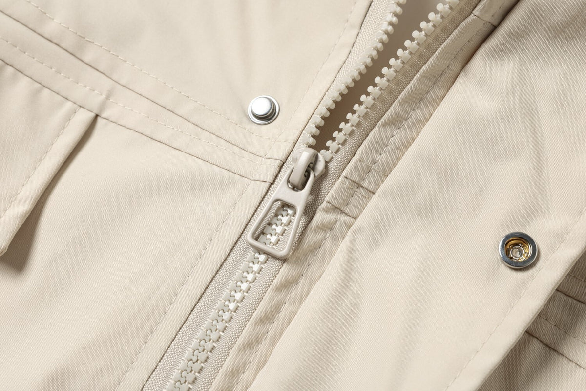 Oversized Harrington Jacket with Embroidered Badge Patch