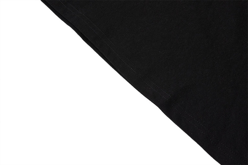 Men's Long Sleeve Shirt – Mandarin Collar Half-Button Henley