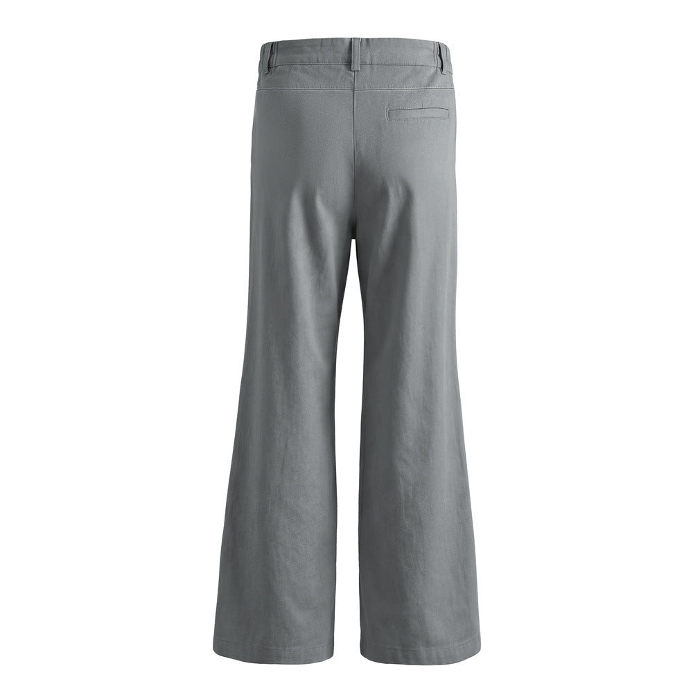 Men's Flare Wide-Leg Trousers – Bell Bottom Casual Pants