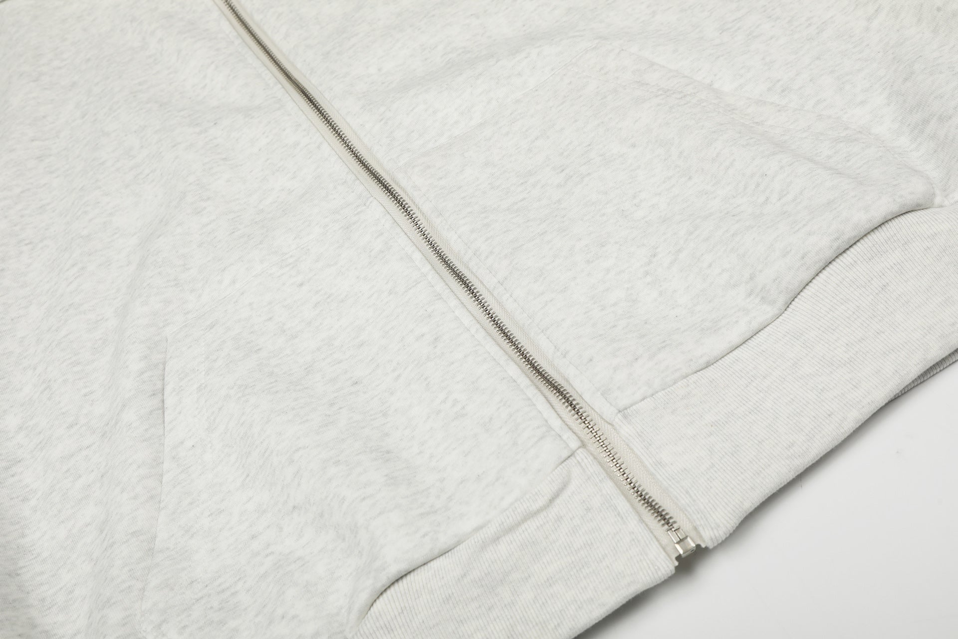 Sudadera con cremallera estampada con cruces y flor de lis – Cárdigan oversize vintage estadounidense