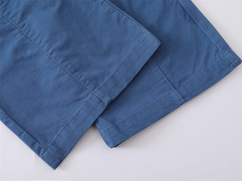 Men's Wide-Leg Cargo Pants – Relaxed Fit Multi-Pocket Workwear Trousers