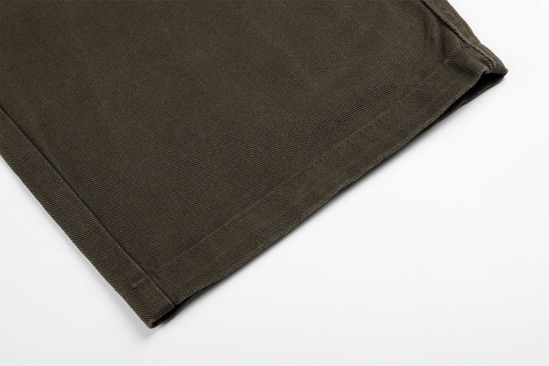 Wide-Leg Cargo Pants with Belt — Multi-Pocket Relaxed Fit
