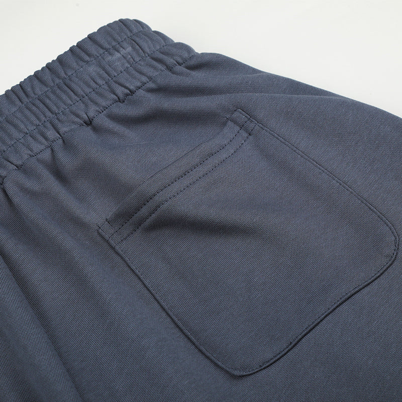 Pantalon de survêtement à jambes larges avec écusson étoile – Pantalon homme oversize à coupe droite