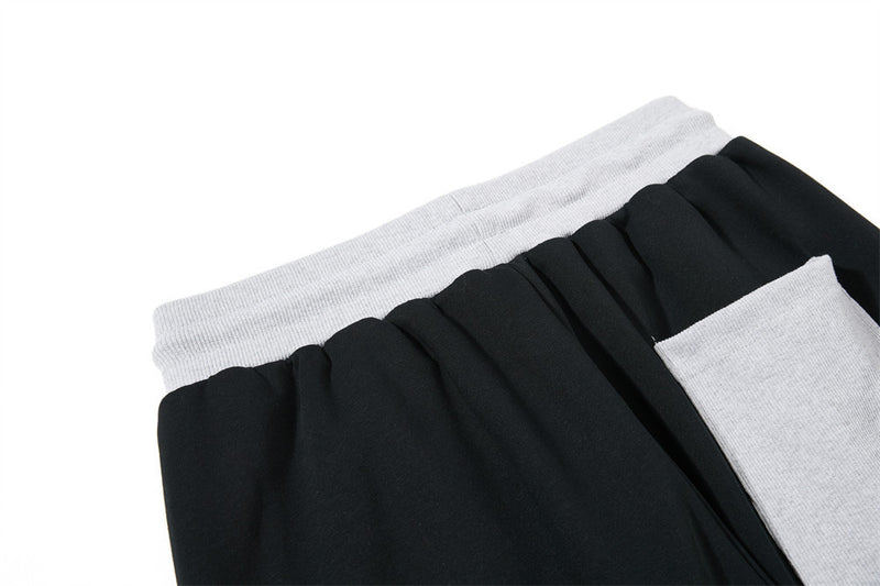Gothic Graphic Wide-Leg Sweatpants – Men's Oversized Hip-Hop Street Pants with