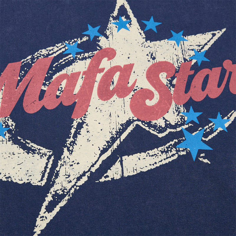 Long Sleeve Tee Shirts for Men – Mafa Star Graphic Raglan Colorblock Top