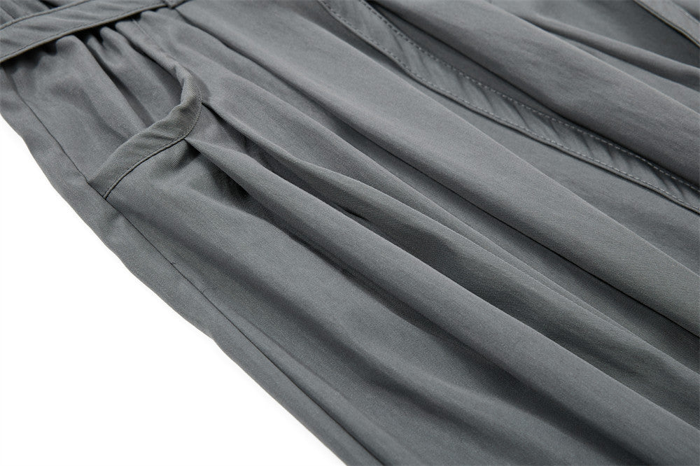 Hose mit weitem Bein und Bundfalten – Herrenhose mit elastischem Bund und Ballon-Schnitt