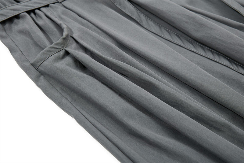 Hose mit weitem Bein und Bundfalten – Herrenhose mit elastischem Bund und Ballon-Schnitt