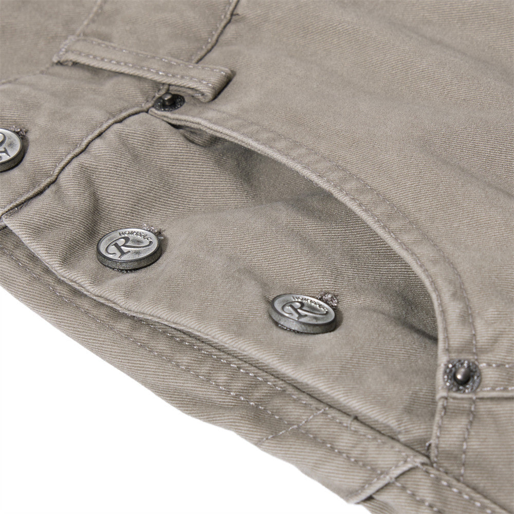 Wide-Leg Cargo Overalls – Baggy Multi-Pocket Bib Dungarees