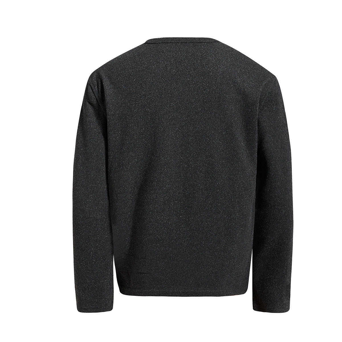Men's Long-Sleeve Henley T-Shirt – Vintage American Style, Relaxed Fit