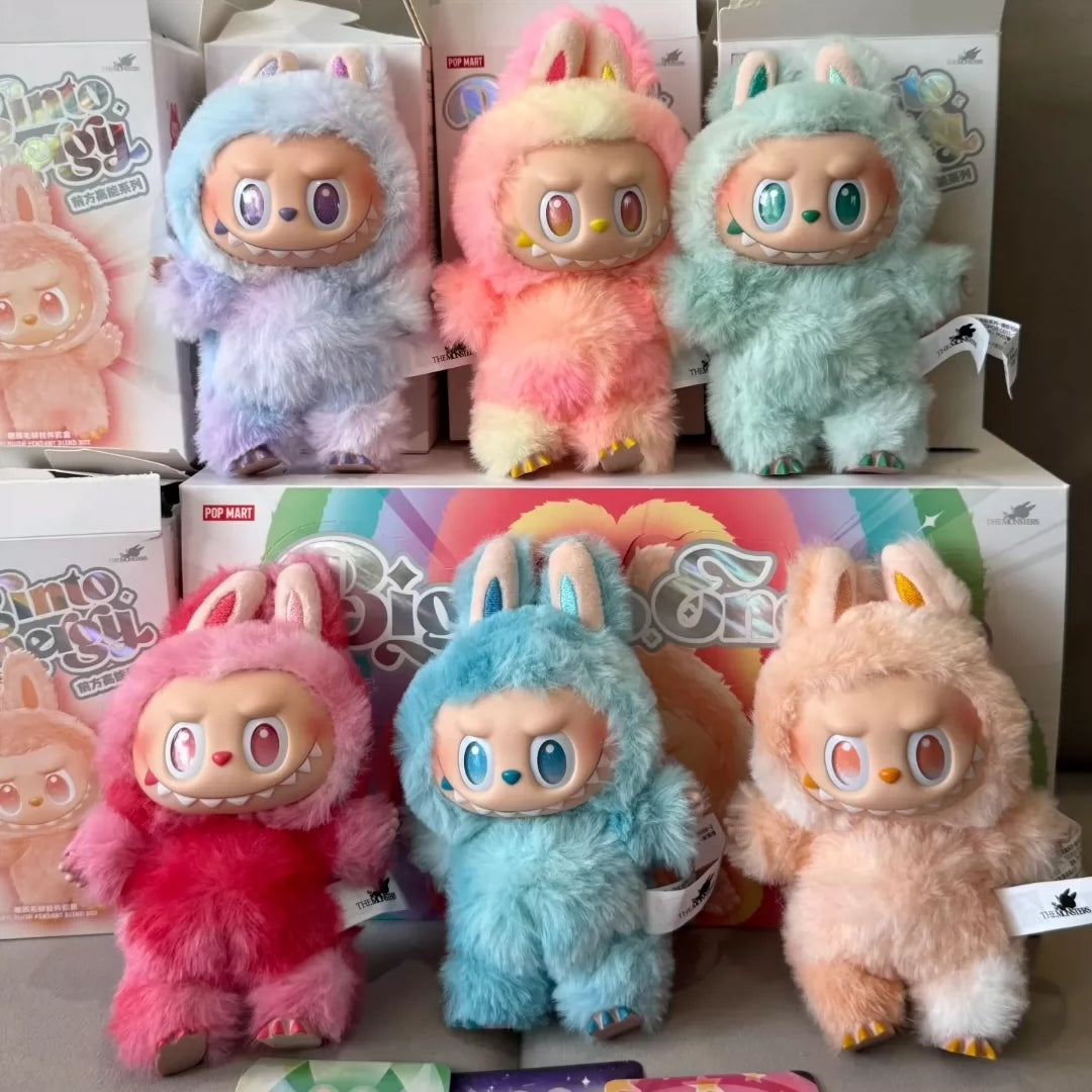 POP MART Labubu HOPE Plush Doll Keychain – The Monsters Energy Series Limited Edition