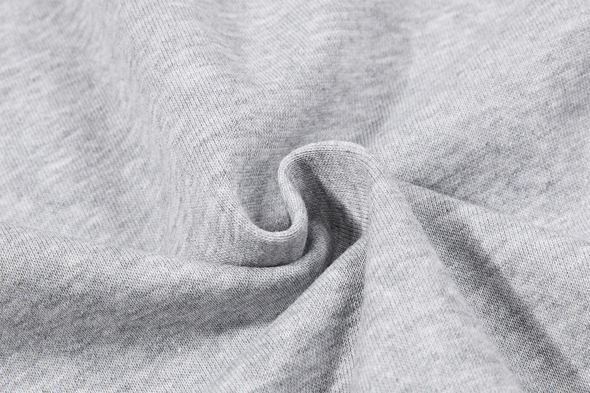 Hoodie zippé à oreilles de chat avec manches raglan étoilées et poches-pattes