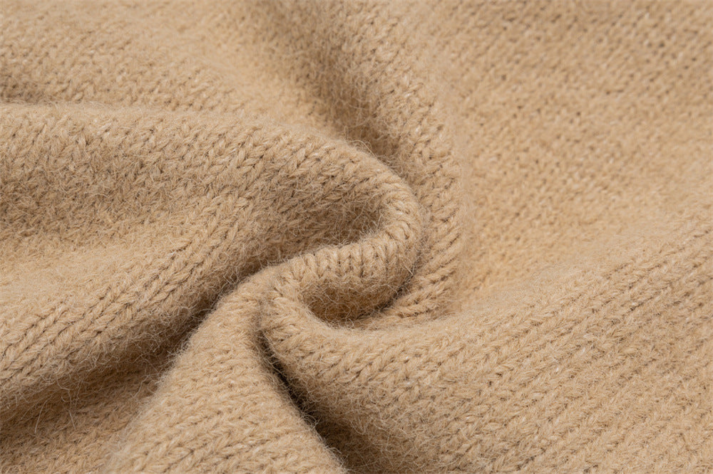 Gilet cardigan tricoté à capuche et boutons brandebourg – Veste pull homme ajustée