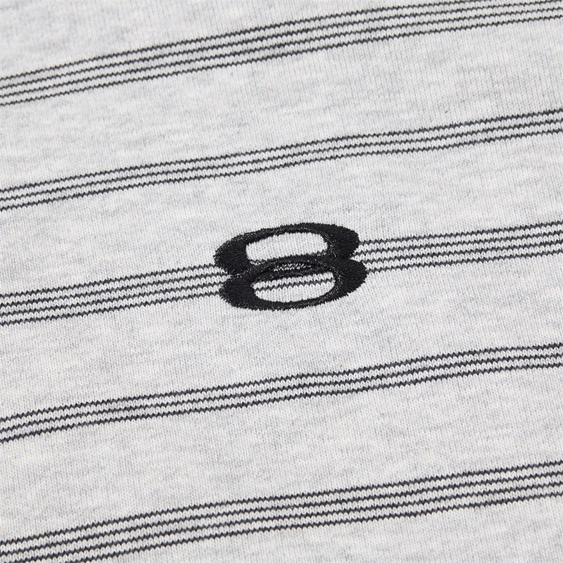 Striped Zip-Up Hoodie – Oversized Relaxed Fit Full-Zip Sweatshirt