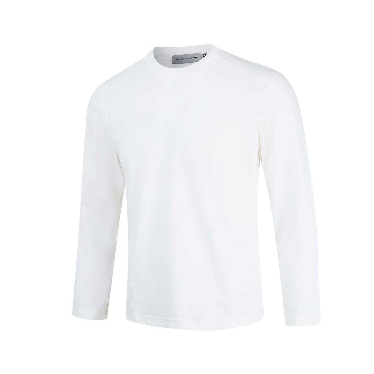 Men's Long Sleeve Crew Neck T-Shirt – Slim Fit Raglan Shoulder Tee