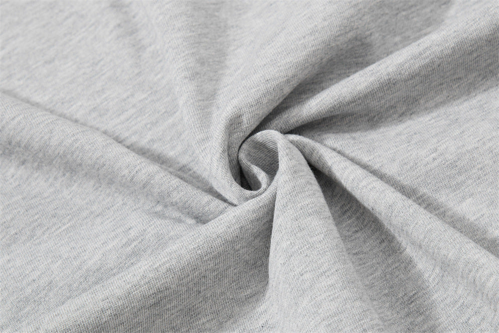 Striped Long Sleeve Tee – Men's Raglan Sleeve Letter Print Relaxed Fit T-Shirt
