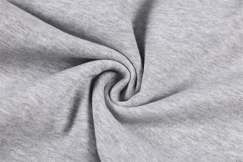 Wide-Leg Sweatpants with Double-Breasted Metal Buttons & Elastic Waist