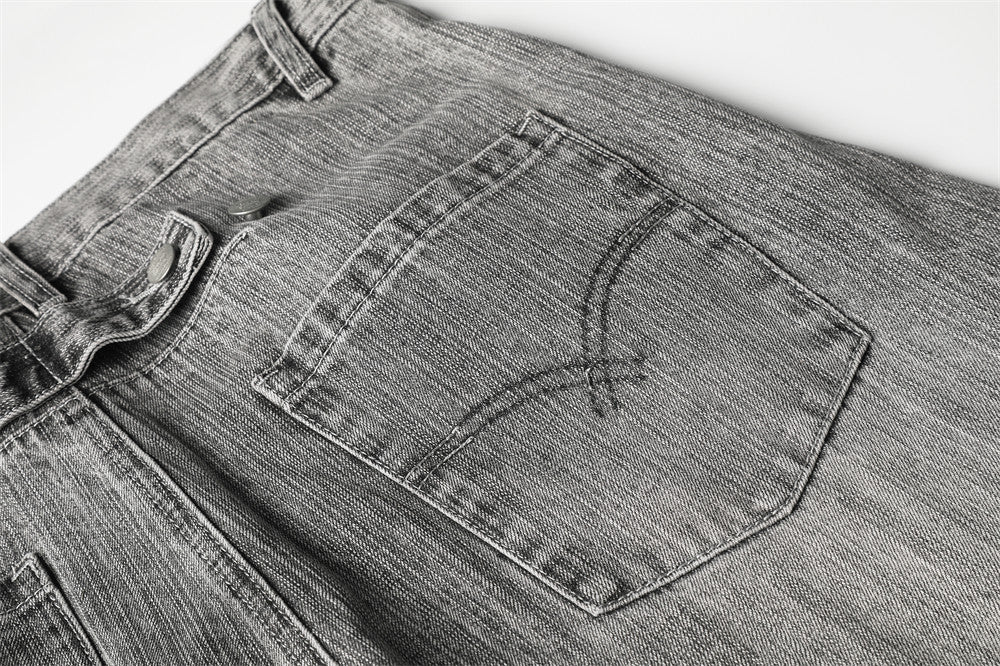 Wide-Leg Barrel Jeans – Punk Washed Vintage Silhouette