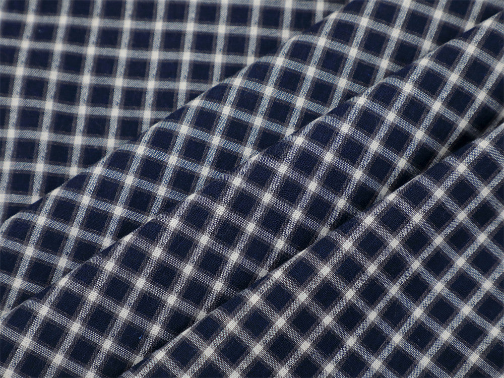 Plaid Check Short Sleeve Shirt – Oversized Streetwear with Script Print