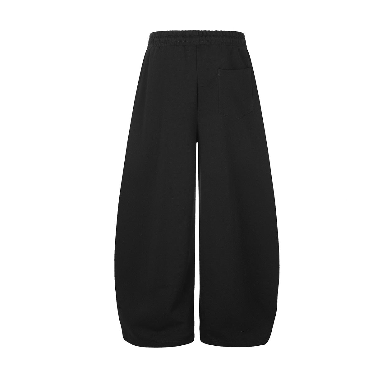 Pantalon de survêtement à jambes larges avec rayures rétro et imprimé graphique