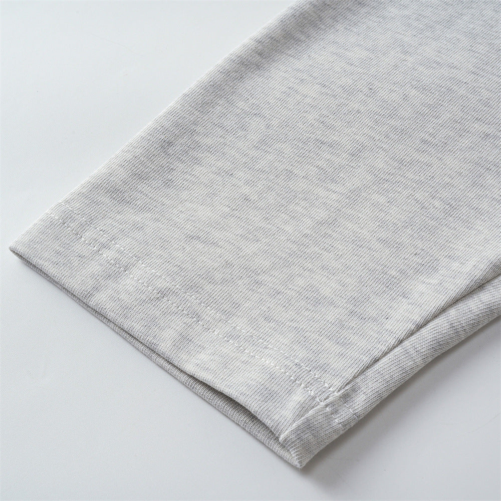 Long Sleeve Designer Shirt – NOWTREND NN Logo Relaxed Fit Tee