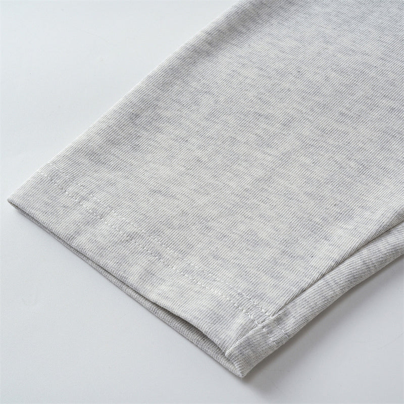 Long Sleeve Designer Shirt – NOWTREND NN Logo Relaxed Fit Tee