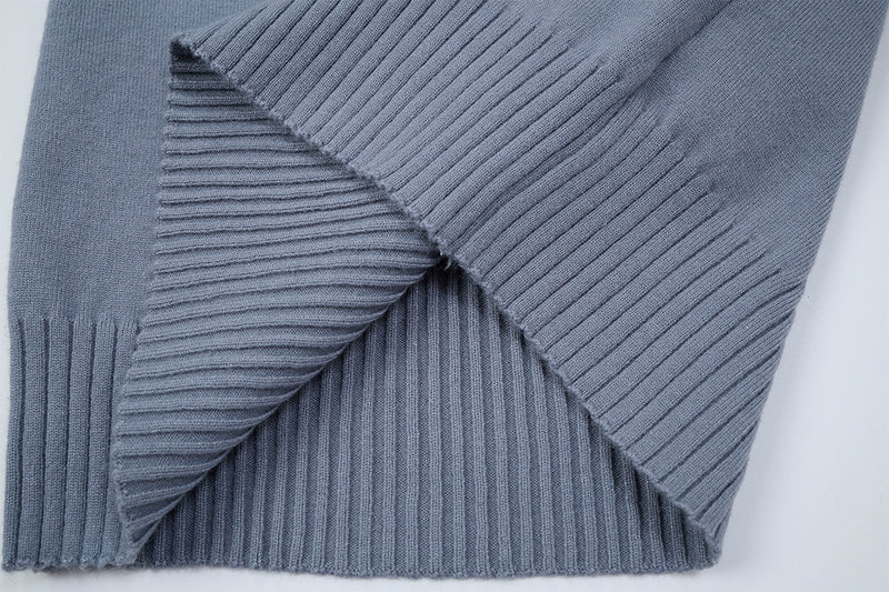 Men's Slim-Fit Ribbed Knit Crewneck Sweater