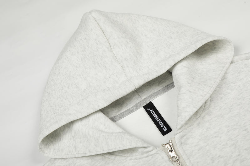 Sudadera con cremallera estampada con cruces y flor de lis – Cárdigan oversize vintage estadounidense