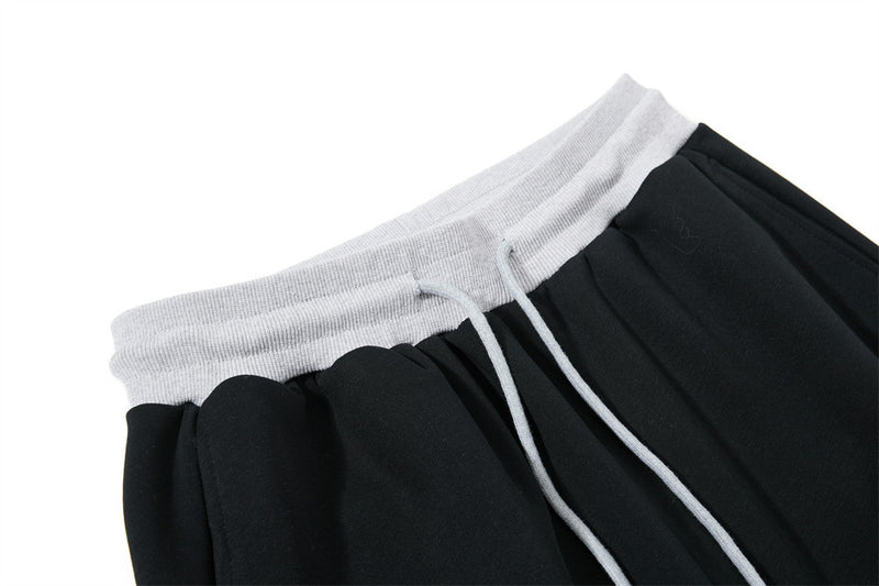 Gothic Graphic Wide-Leg Sweatpants – Men's Oversized Hip-Hop Street Pants with