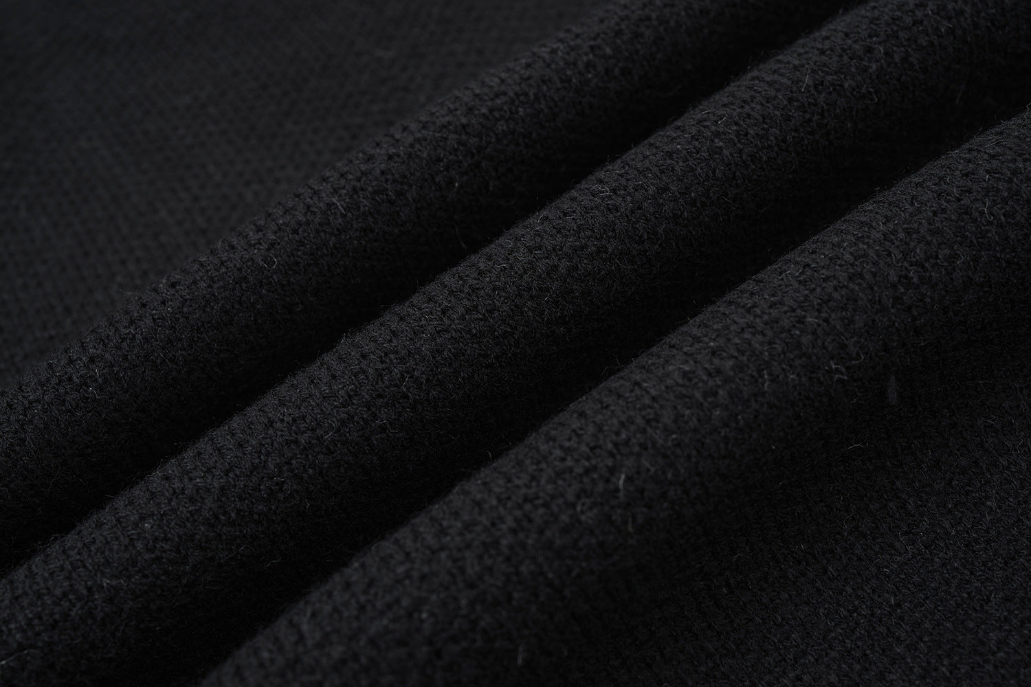 Pull en maille graphique effet usé – Col rond streetwear américain avec appliqué