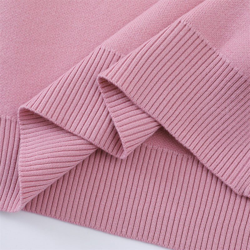 Long Sleeve Sweater Men Star Colorblock Raglan Crew Neck Knit Pullover