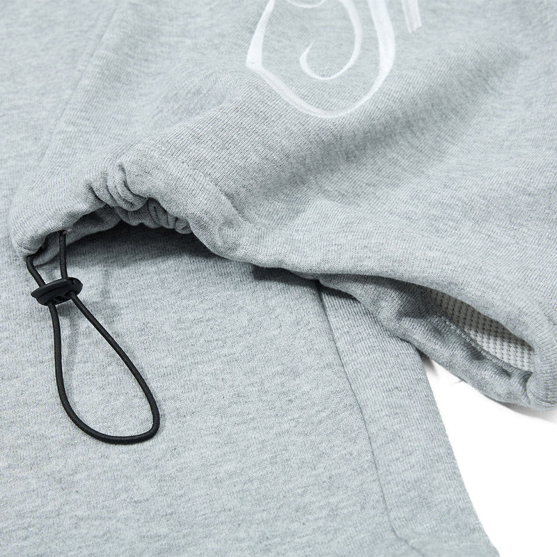 Wide-Leg Sweatpants with Pegasus Embroidery & Crew Skatepark Graphic