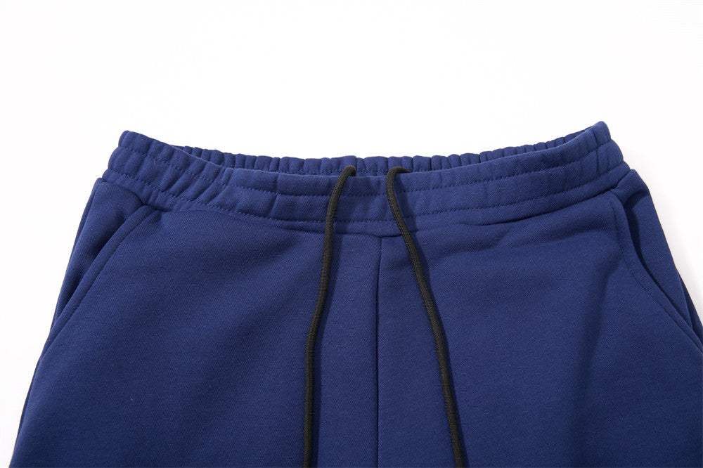 Men's Wide-Leg Sweatpants with Graffiti Print – Oversized Fit, Drawstring Waist