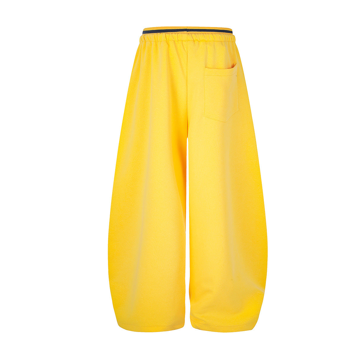Pantalon de survêtement graphique à jambes larges, imprimé étoile et taille à cordon