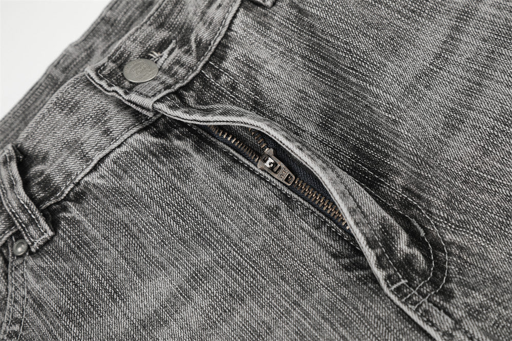 Wide-Leg Barrel Jeans – Punk Washed Vintage Silhouette