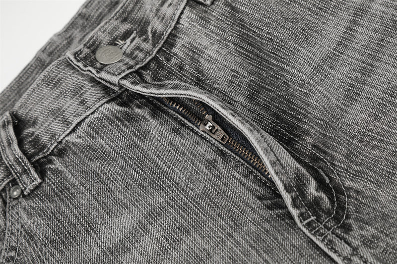 Wide-Leg Barrel Jeans – Punk Washed Vintage Silhouette